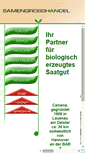 Mobile Screenshot of camena-samen.de